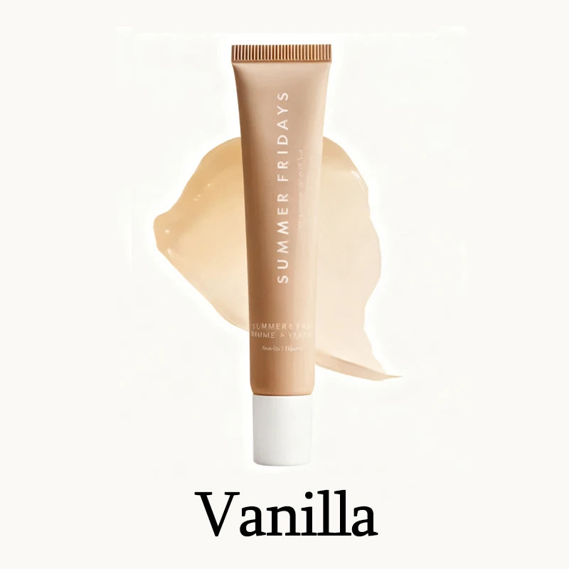 Summer Fridays Lip Balm Moisturizing Mirror Lip Gloss Lip Vanilla Pink Sugar Pink Guava Smell Lipstick Transparent Oil Makeup