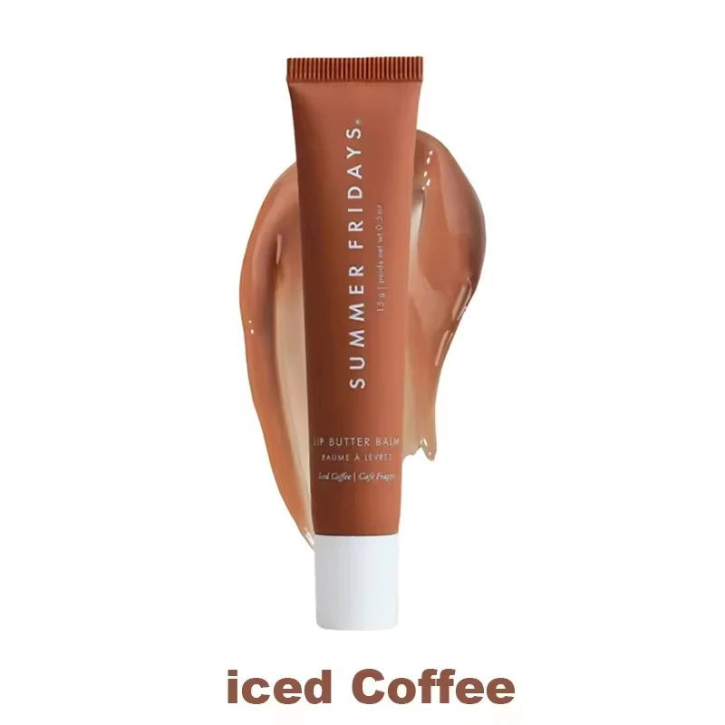 Summer Fridays Lip Balm Moisturizing Mirror Lip Gloss Lip Vanilla Pink Sugar Pink Guava Smell Lipstick Transparent Oil Makeup