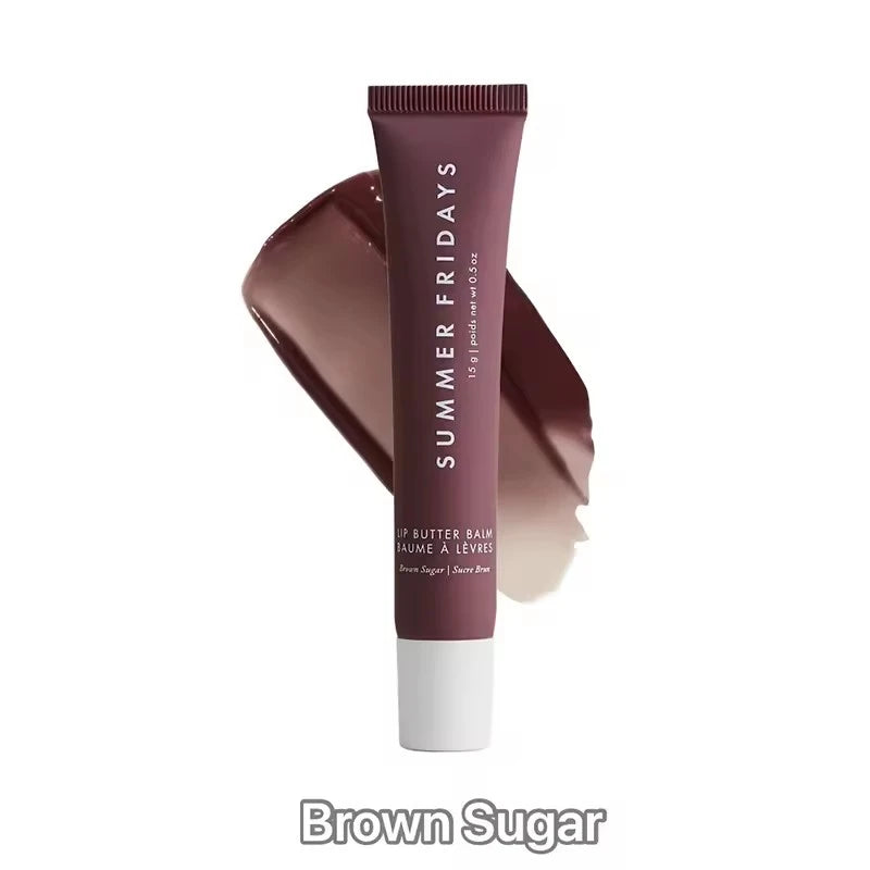 Summer Fridays Lip Balm Moisturizing Mirror Lip Gloss Lip Vanilla Pink Sugar Pink Guava Smell Lipstick Transparent Oil Makeup